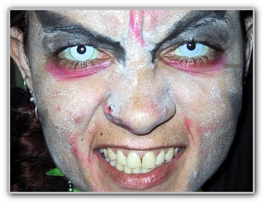 MJ at halloween party